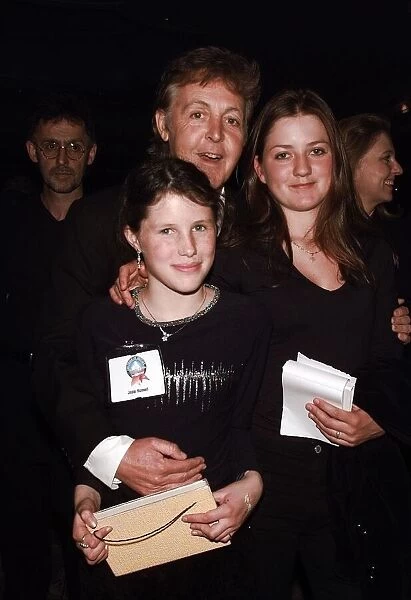Sir Paul McCartney and Josie Russell May 1999 at The Mirror Pride of Britain Awards