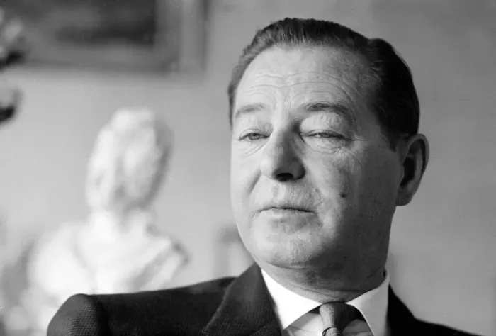 Framed Print : Sir Terence Rattigan, May 1964, Screen Writer. Pictured at home at his London Eaton