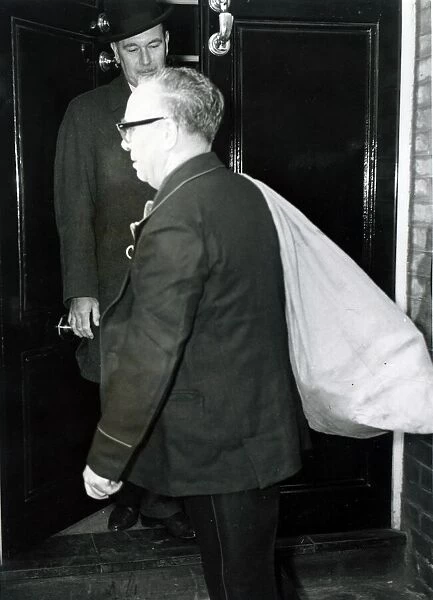 Sir Winston Churchills birthday. November 1964. A postman arrives with another