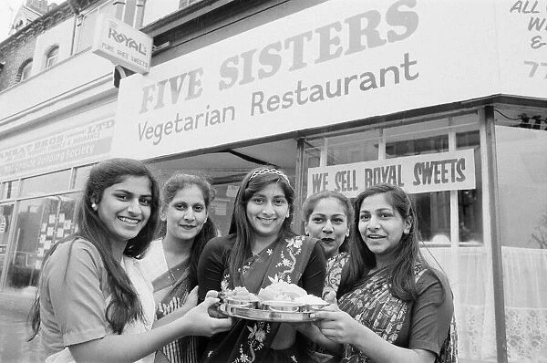 Five Sisters Vegetarian Restaurant, Stratford Road, Sparkbrook, Birmingham