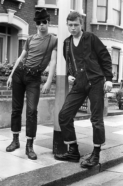 Skinhead and Ben Sherman boy. 15th August 1970