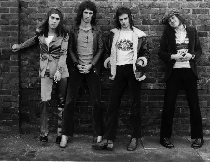 Framed Print : Slade pop group 1971
