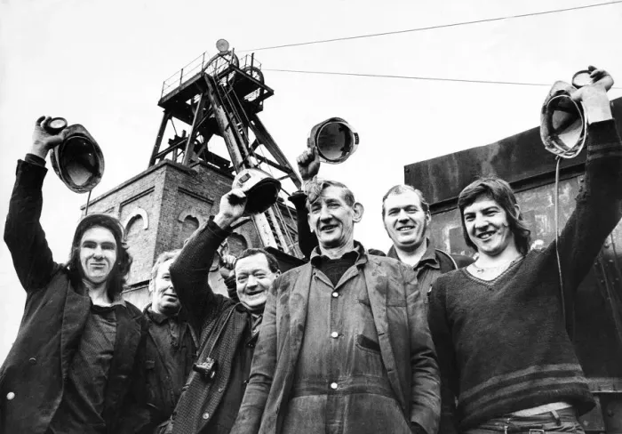 Framed Print : A slice of mining history ended in the North when five hundred men filed out of Framed Print : A slice of mining history ended in the North when five hundred men filed out of