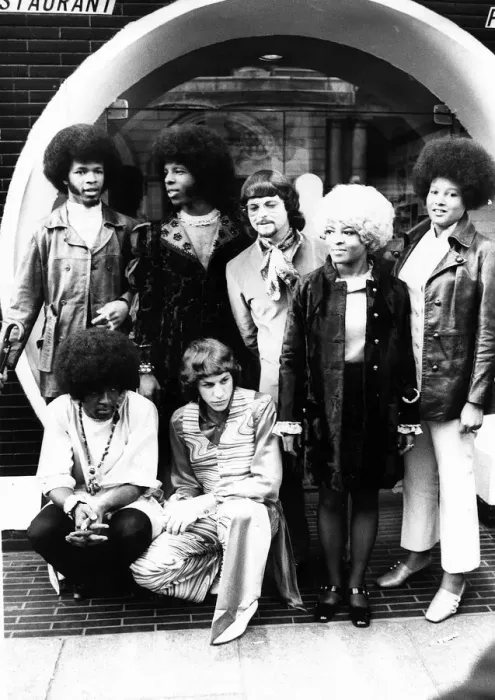 Framed Print : Sly and the Family Stone pop group 1968 Framed Print : Sly and the Family Stone pop group 1968