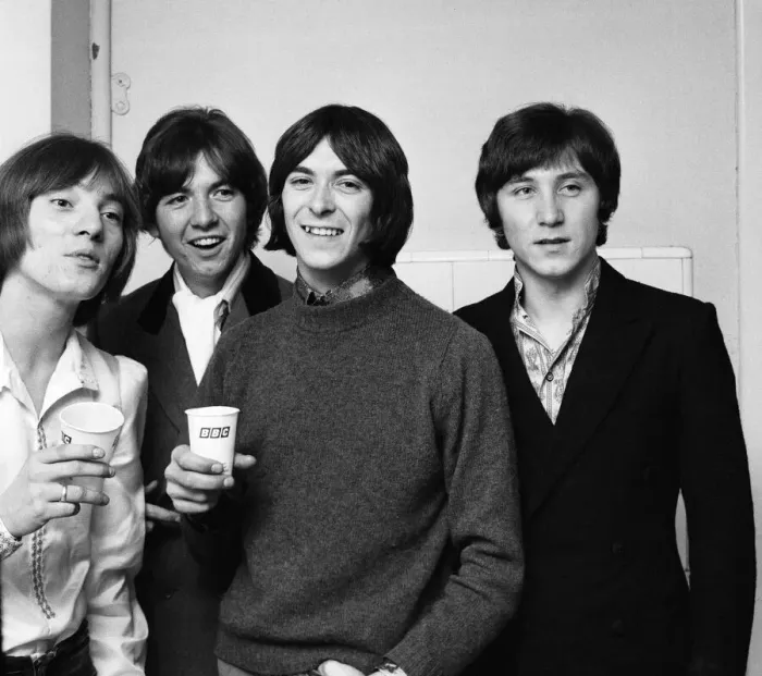 Framed Print : The Small Faces pop group at the BBC Television studios at Lime Grove including Ian Framed Print : The Small Faces pop group at the BBC Television studios at Lime Grove including Ian