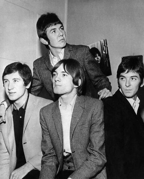 The Small faces pop group. Left to right are Kenney Jones