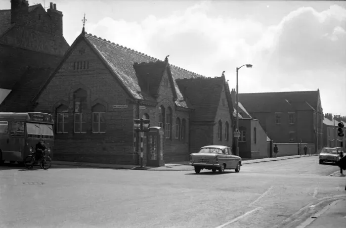 Framed Print : One of the smallest primary schools in Coventry, All Saints, in Vecquery Street Framed Print : One of the smallest primary schools in Coventry, All Saints, in Vecquery Street