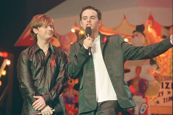 The Smash Hits Poll Winners Party, 1996 hosted by Ant and Dec, and Lily Savage