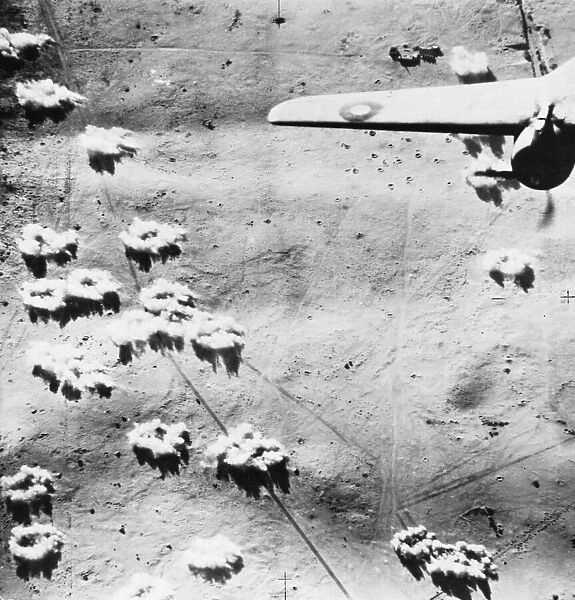Smashing Allied air attacks support 8th Armys rapid advance