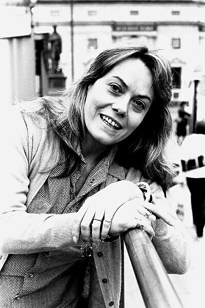 A smiling Wendy Richard pictured in North East 16 October 1980