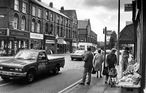 Smithdown Road, Liverpool. 28th August 1985