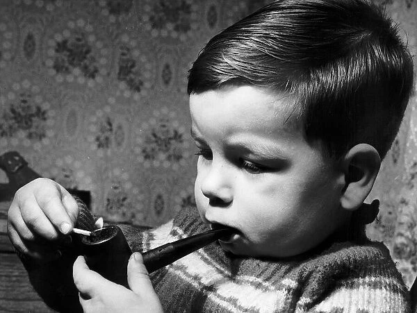 Smoking at an early age for 2 year old Hugh Condron Would you let your two-year-old