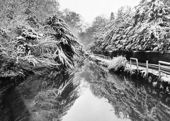 Framed Print : A snow covered Jesmond Dene in 1972 Framed Print : A snow covered Jesmond Dene in 1972