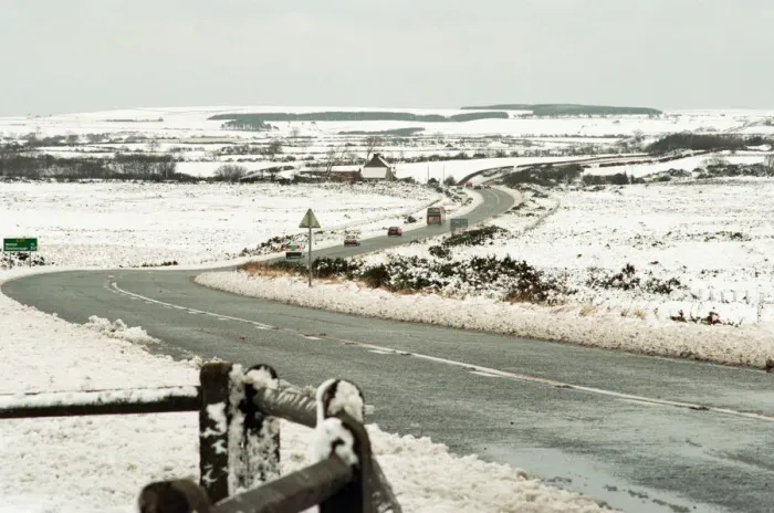 Framed Print : Snow as far as the eye can see in Guisborough. 1st January 1995 Framed Print : Snow as far as the eye can see in Guisborough. 1st January 1995