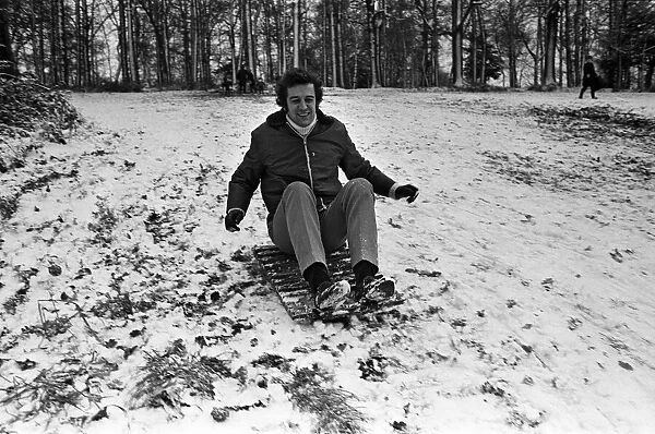 Snow in Prospect Park, Reading. 9th January 1971