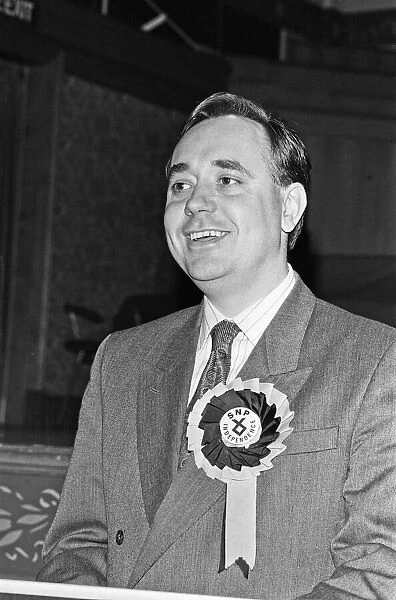 SNP leader Alex Salmond seen here at the launch of the Party