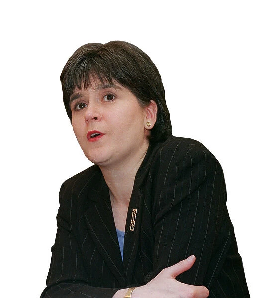 SNP member Nicola Sturgeon 1998