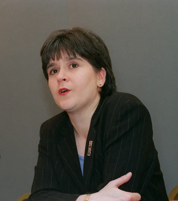 Framed Print : SNP member Nicola Sturgeon 1998 Framed Print : SNP member Nicola Sturgeon 1998