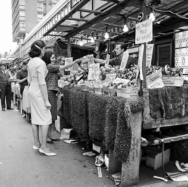 Soho Berwick Market, 11th July 1963