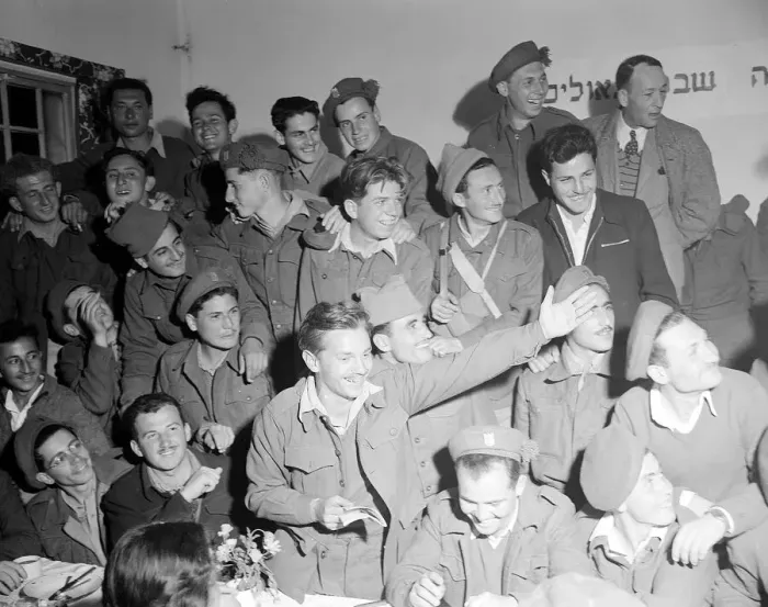 Framed Print : Soldiers of the Fledgling Israeli Army 1949