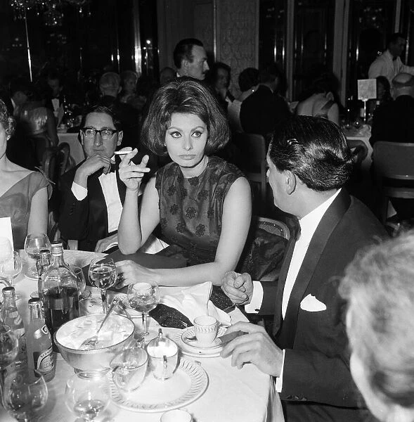 Sophia Loren at the British Film Academy Awards. Sophia Loren received the award for