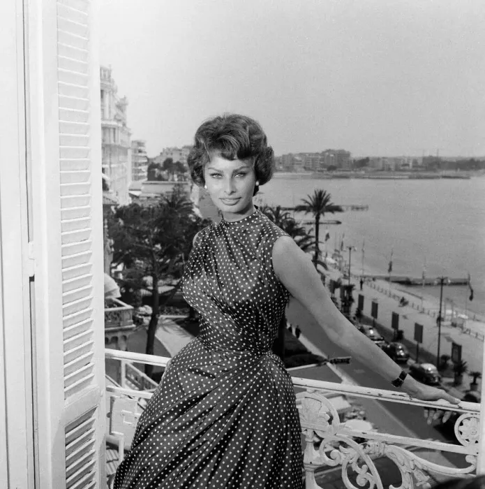 Framed Print : Sophia Loren at the Cannes Film Festival. May 1958 Framed Print : Sophia Loren at the Cannes Film Festival. May 1958