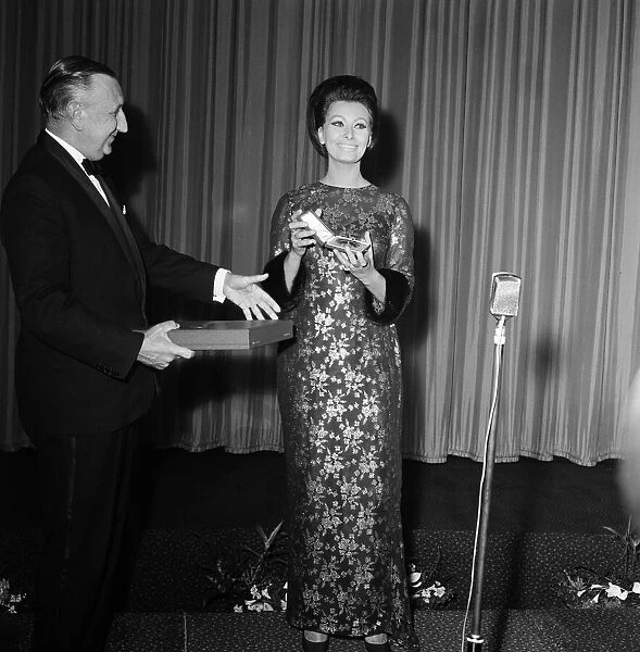 Sophia Loren at the Empire, Leicester Square, for the premier of her latest film '