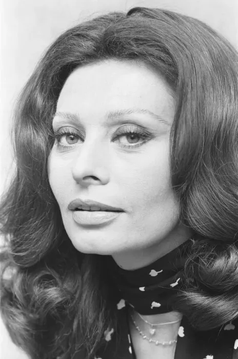 Framed Print : Sophia Loren seen here on location in Austria during the filming of the MGM movie