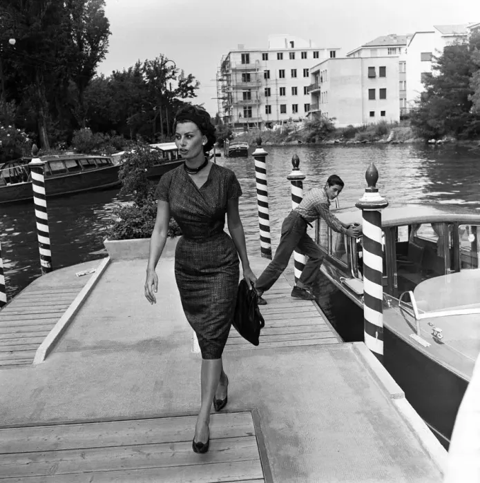 Framed Print : Sophia Loren at the Venice Film Festival. September 1958 Framed Print : Sophia Loren at the Venice Film Festival. September 1958