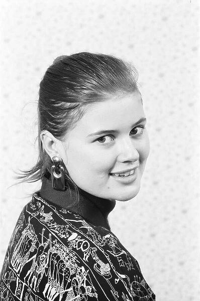 Sophie Aldred seen here as Ace one of Dr Whos assistant. 19th November 1987