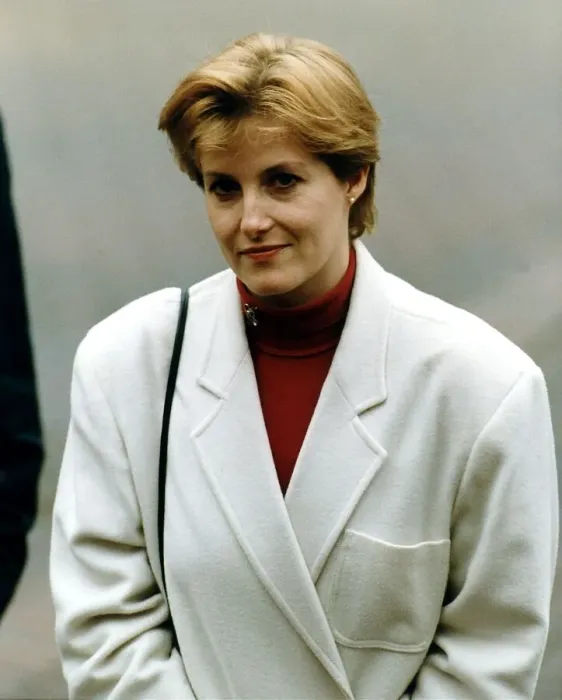 Framed Print : Sophie Rhys Jones girlfriend of Prince Edward December 1993