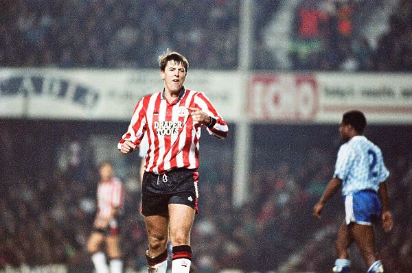 Southampton 0-0 Manchester United, FA Cup match at The Dell, Monday 27th January 1992
