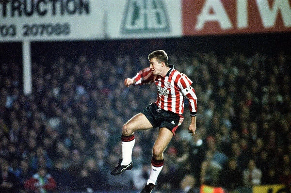 Southampton 0-0 Manchester United, FA Cup match at The Dell, Monday 27th January 1992