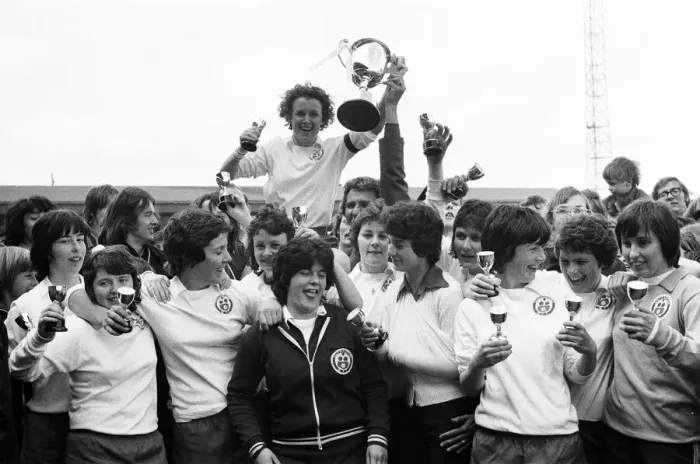 Framed Print : Southampton 2-1 Queens Park Rangers. A. E. T. Ladies FA Cup Final at Bedford Town