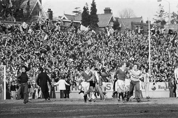 Southampton 2-2 Manchester United. FA Cup 5th Round match at The Dell