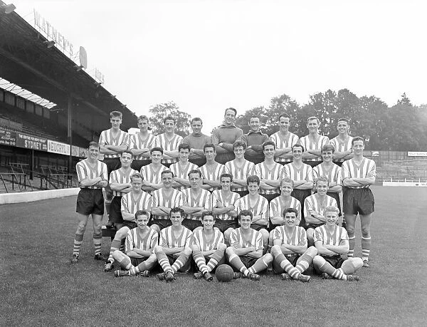 Southampton FC Football Players, 1958 - 1959 Season. Back Row L2R