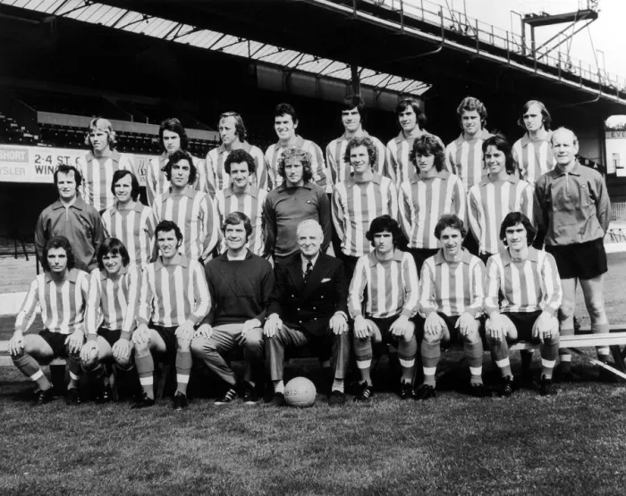Framed Print : Southampton FC pre seaon photocall, 1st August 1973 Framed Print : Southampton FC pre seaon photocall, 1st August 1973