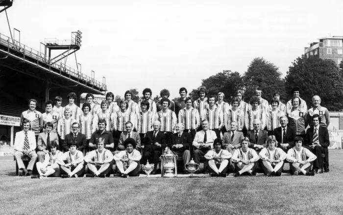 Framed Print : Southampton FC pre season photocall, 1st August 1976