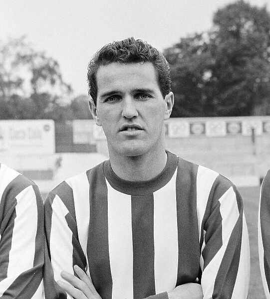 Southampton FC report for pre season training and photocall. Terry Paine. August 1966