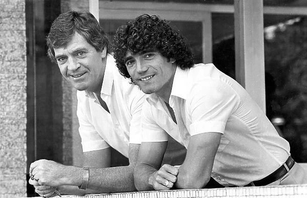 Southampton manager Lawrie McMenemy with Kevin Keegan Circa 1980