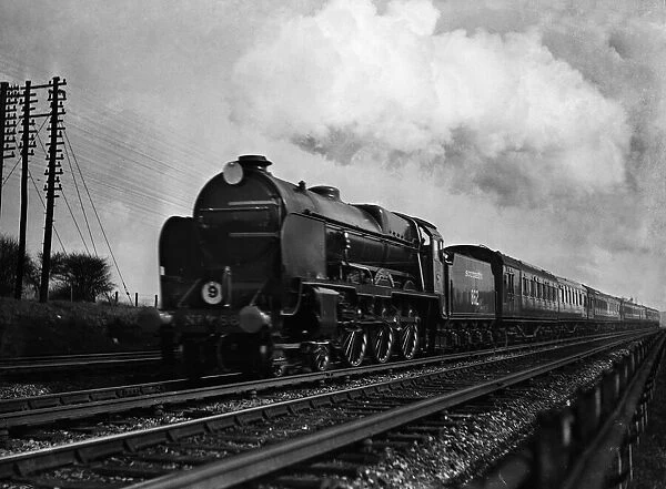 Southern Railways Lord Nelson class locomotive 'The Lord Collingwood'
