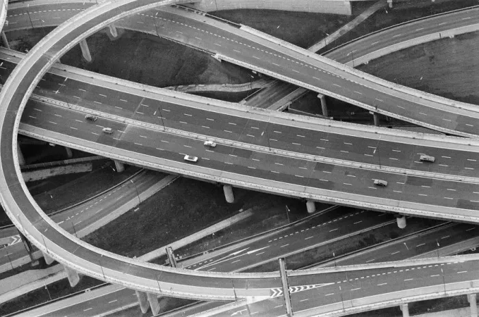 Framed Print : Spaghetti Junction came through its first major test. Drivers in the spring Bank Holiday Framed Print : Spaghetti Junction came through its first major test. Drivers in the spring Bank Holiday