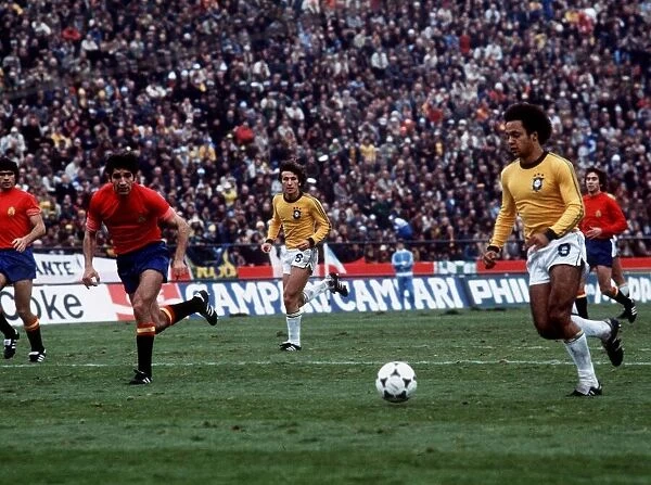 Spain v Brazil World Cup 1978 football Renaldo