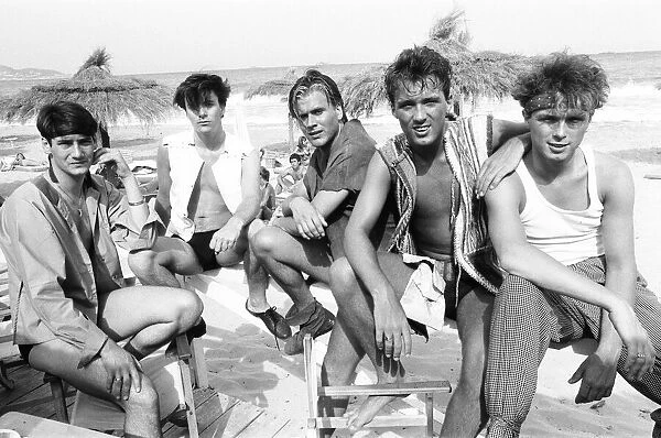 Spandau Ballet, Ibiza, Spain, July 1981