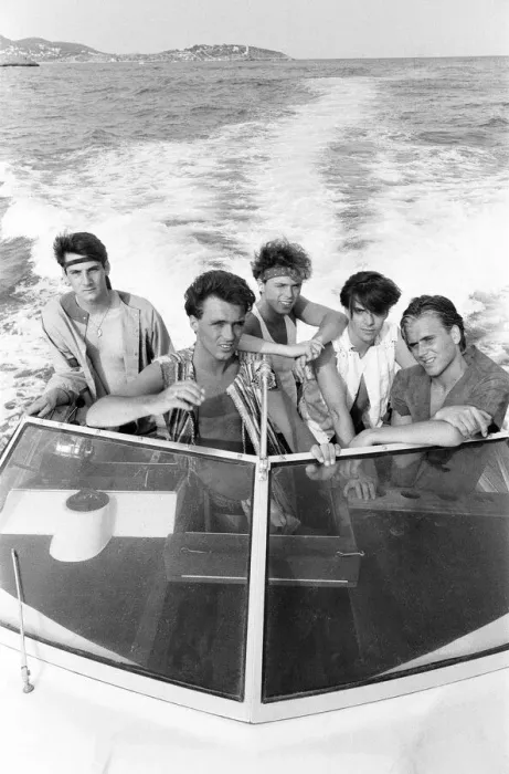 Framed Print : Spandau Ballet, Ibiza, Spain, July 1981 Framed Print : Spandau Ballet, Ibiza, Spain, July 1981