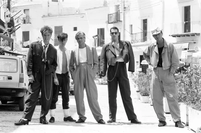 Framed Print : Spandau Ballet, Ibiza, Spain, July 1981