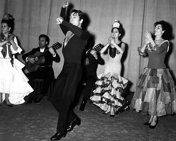 Spanish Dance Company at the The Theatre Royal, Drury Lane. February 1964