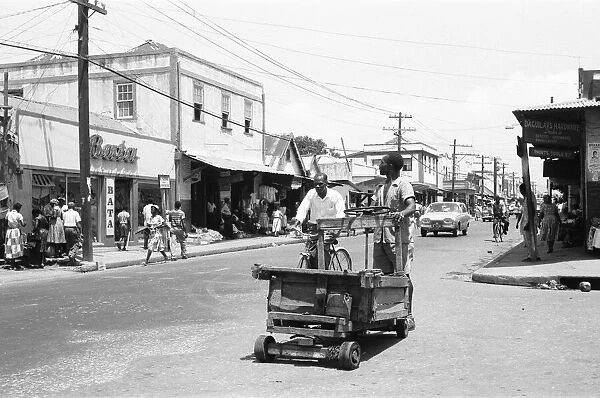 Spanish Town Road, Kingston Jamaica. 19th May 1963