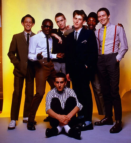 The Specials British pop group. December 1980