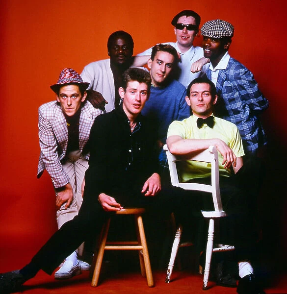 The Specials British pop group. December 1980